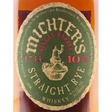 酩帝詩10年單桶黑麥威士忌 Michter