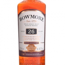波摩酒莊三部曲第二部26年葡萄酒桶單一麥芽蘇格蘭威士忌 Bowmore 26 Year Old Wine Cask The Vintner