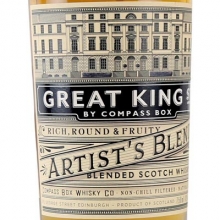 羅盤針國(guó)王街混合麥芽蘇格蘭威士忌 Compass Box Great King Street Blended Malt Scotch Whisky 700ml