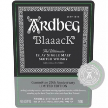 阿貝黑羊2020年限量版單一麥芽蘇格蘭威士忌 Ardbeg Blaaack Limited Edition 2020 Islay Single Malt Scotch Whisky 700ml