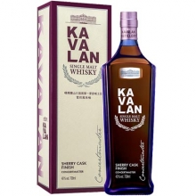 噶瑪蘭山川雪莉風(fēng)味桶單一麥芽威士忌 Kavalan Concertmaster Sherry Cask Finish Single Malt Whisky 700ml