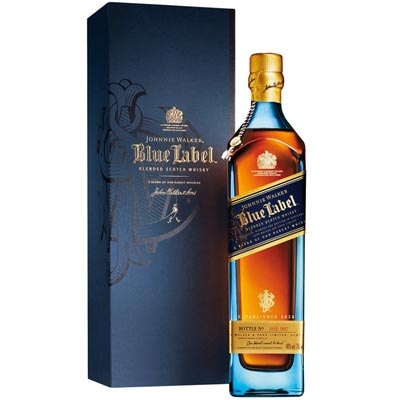 尊尼獲加藍牌調(diào)和蘇格蘭威士忌 Johnnie Walker Blue Label Blended Scotch Whisky 750ml