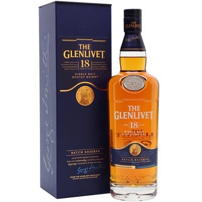 格蘭威特18年單一麥芽蘇格蘭威士忌 Glenlivet 18 Years of Age Single Malt Scotch Whisky 700ml