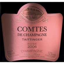 泰亭哲伯爵桃紅香檳 Taittinger Comtes de Champagne Rose 750ml