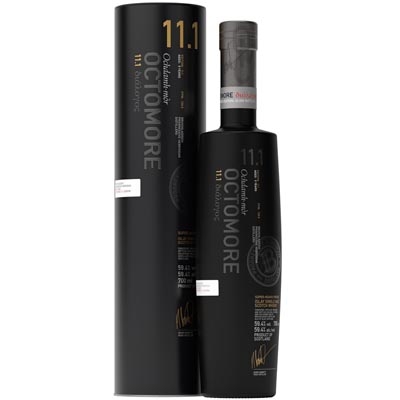 布赫拉迪泥煤怪獸11.1版單一麥芽蘇格蘭威士忌 Bruichladdich Octomore Edition 11.1 Aged 5 Years Single Malt Scotch Whisky 700ml