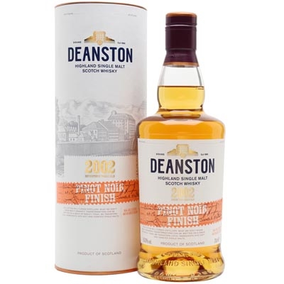 汀思圖2002年黑皮諾桶單一麥芽蘇格蘭威士忌 Deanston 2002 17 Year Old Pinot Noir Finish Highland Single Malt Scotch Whisky 700ml
