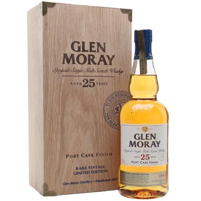 格蘭莫雷25年波特桶單一麥芽蘇格蘭威士忌 Glen Moray 25 Year Old Port Cask Finish Speyside Single Malt Scotch Whisky 700ml