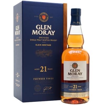 格蘭莫雷埃爾金傳承21年波特桶單一麥芽蘇格蘭威士忌 Glen Moray Elgin Heritage Aged 21 Years Port Wood Finish Speyside Single Malt Scotch Whisky 700ml
