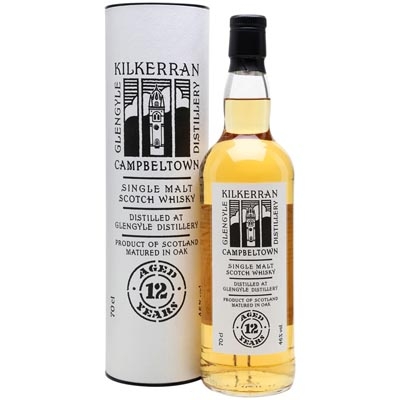 可藍(lán)12年單一麥芽蘇格蘭威士忌 Kilkerran 12 Year Old Campbeltown Single Malt Scotch Whisky 700ml（新舊包裝隨機(jī)發(fā)貨）