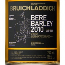 布赫拉迪古卓大麥2010版單一麥芽蘇格蘭威士忌 Bruichladdich Bere Barley 2010 Islay Single Malt Scotch Whisky 700ml