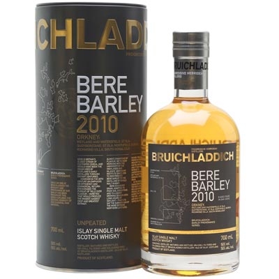 布赫拉迪古卓大麥2010版單一麥芽蘇格蘭威士忌 Bruichladdich Bere Barley 2010 Islay Single Malt Scotch Whisky 700ml