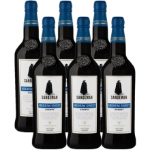 山地文酒莊半甜型雪莉紅葡萄酒 Sandeman Medium Sweet Sherry 750ml