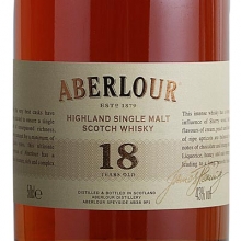 雅伯萊18年雙桶單一麥芽蘇格蘭威士忌 Aberlour 18 Years Old Double Cask Highland Single Malt Scotch Whisky 500ml