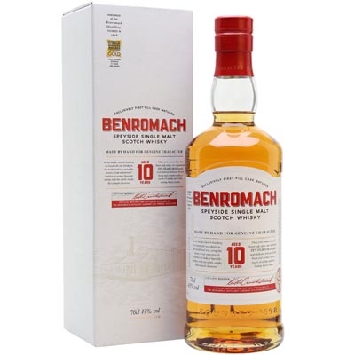 本諾曼克10年單一麥芽蘇格蘭威士忌 Benromach 10 Year Old Speyside Single Malt Scotch Whisky 700ml