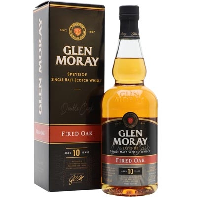 格蘭莫雷10年燒桶單一麥芽蘇格蘭威士忌 Glen Moray Fired Oak 10 Year Old Speyside Single Malt Scotch Whisky 700ml