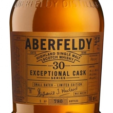 艾柏迪典藏系列30年限量版單一麥芽蘇格蘭威士忌 Aberfeldy Exceptional Cask Aged 30 Years Single Highland Malt Scotch Whisky 700ml