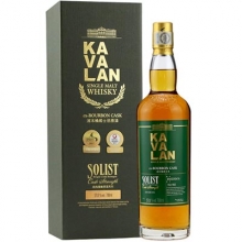 噶瑪蘭經(jīng)典獨(dú)奏波本桶原酒單一麥芽威士忌 Kavalan Solist ex-Bourbon Cask Strength Single Malt Whisky 700ml