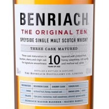 本利亞克10年經(jīng)典單一麥芽威士忌 Benriach The Original Ten 10 Year Old Speyside Single Malt Scotch Whisky 700ml