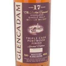 格蘭卡登17年波特三桶單一麥芽蘇格蘭威士忌 Glencadam 17 Year Old Triple Cask Portwood Finish Highland Single Malt Scotch Whisky 700ml