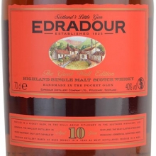 埃德拉多爾10年單一麥芽蘇格蘭威士忌 Edradour Aged 10 Years Highland Single Malt Scotch Whisky 700ml