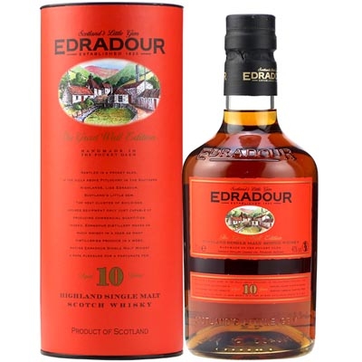 埃德拉多爾10年單一麥芽蘇格蘭威士忌 Edradour Aged 10 Years Highland Single Malt Scotch Whisky 700ml