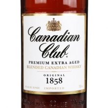 加拿大俱樂部調(diào)和加拿大威士忌 Canadian Club Blended Canadian Whisky 750ml