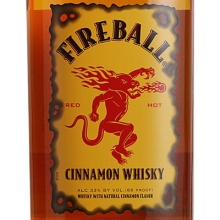 火龍肉桂威士忌利口酒 Fireball Cinnamon Whisky Liqueur 750ml