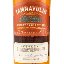 塔木嶺雪莉桶單一麥芽蘇格蘭威士忌 Tamnavulin Sherry Cask Edition Speyside Single Malt Scotch Whisky 700ml