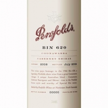 奔富酒莊BIN620干紅葡萄酒 Penfolds Bin 620 Cabernet Shiraz 750ml