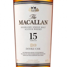 麥卡倫15年雙桶單一麥芽蘇格蘭威士忌 Macallan 15YO Double Cask Highland Single Malt Scotch Whisky 700ml