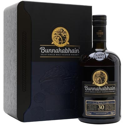 布納哈本30年單一麥芽蘇格蘭威士忌 Bunnahabhain 30 Year Old Islay Single Malt Scotch Whisky 700ml