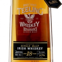 帝霖18年文藝復(fù)興第二部單一麥芽愛爾蘭威士忌 Teeling 18 Year Old Renaissance Series 2 Single Malt Irish Whiskey 700ml