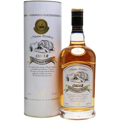 傲瑪波本花香單一麥芽威士忌 OMAR Bourbon Type Single Malt Whisky 700ml