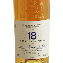 皇家布萊克拉18年雪莉桶單一麥芽蘇格蘭威士忌 Royal Brackla 18 Year Old Sherry Cask Finish Highland Single Malt Scotch Whisky 700ml