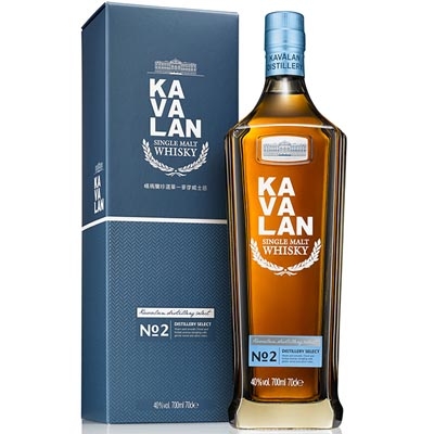 噶瑪蘭珍選2號單一麥芽威士忌 Kavalan No.2 Distillery Select Single Malt Whisky 700ml