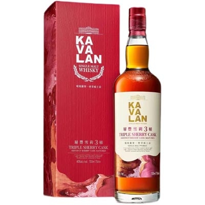 噶瑪蘭層豐雪莉三桶單一麥芽威士忌 Kavalan Triple Sherry Cask Single Malt Whisky 700ml