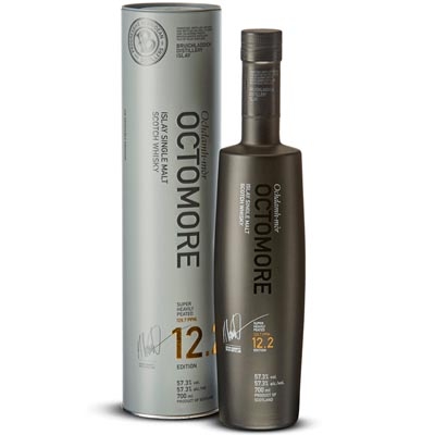 布赫拉迪泥煤怪獸12.2版單一麥芽蘇格蘭威士忌 Bruichladdich Octomore Edition 12.2 Aged 5 Years Single Malt Scotch Whisky 700ml