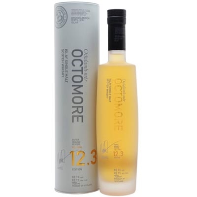 布赫拉迪泥煤怪獸12.3版單一麥芽蘇格蘭威士忌 Bruichladdich Octomore Edition 12.3 Aged 5 Years Single Malt Scotch Whisky 700ml