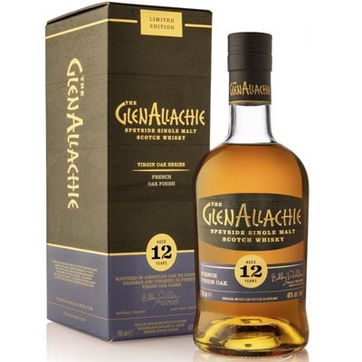 格蘭納里奇12年法國原始橡木桶單一麥芽蘇格蘭威士忌 GlenAllachie Aged 12 Yeas French Virgin Oak Single Malt Scotch Whisky 700ml