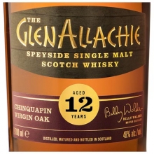 格蘭納里奇12年美國原始橡木桶單一麥芽蘇格蘭威士忌 GlenAllachie Aged 12 Yeas Chinquapin Virgin Oak Single Malt Scotch Whisky 700ml