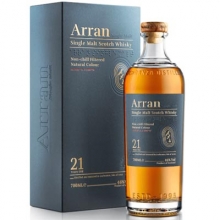艾倫21年單一麥芽蘇格蘭威士忌 Arran 21 Year Old Single Malt Scotch Whisky 700ml