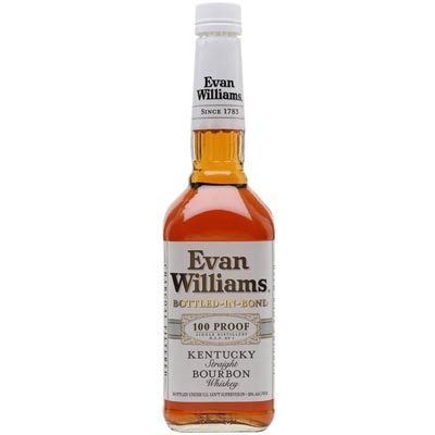 愛威廉斯白標波本威士忌 Evan Williams Bottled in Bond Kentucky Straight Bourbon Whiskey 750ml