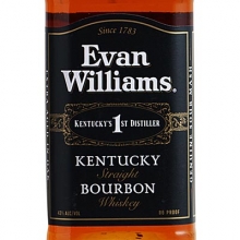愛威廉斯黑標(biāo)波本威士忌 Evan Williams Kentucky Straight Bourbon Whiskey 750ml