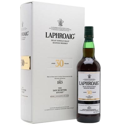 拉弗格30年伊恩·亨特之傳第二章單一麥芽蘇格蘭威士忌 Laphroaig 30 Year Old The Ian Hunter Story Book 2: Building an Icon Islay Single Malt Scotch Whisky 700ml