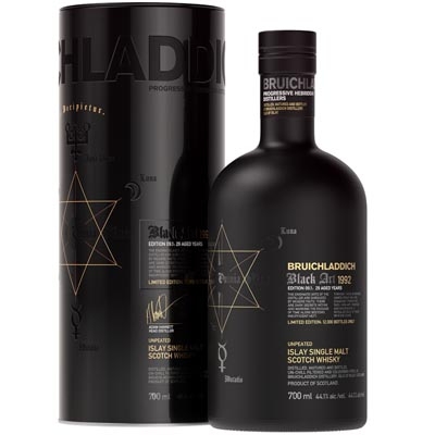 布赫拉迪星圖9.1版單一麥芽蘇格蘭威士忌 Bruichladdich Black Art 9.1 29 Year Old Unpeated Islay Single Malt Scotch Whisky 700ml