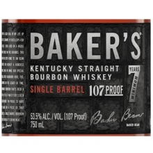 貝克斯單桶波本威士忌 Baker