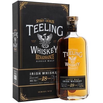 帝霖18年文藝復興第三部單一麥芽愛爾蘭威士忌 Teeling 18 Year Old Renaissance Series 3 Single Malt Irish Whiskey 700ml