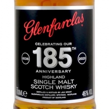 格蘭花格185周年紀念版單一麥芽蘇格蘭威士忌 Glenfarclas 185th Anniversary Single Malt Scotch Whisky 700ml