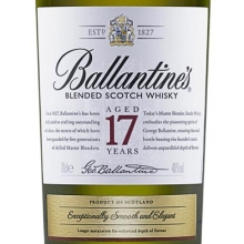 百齡壇17年調(diào)和蘇格蘭威士忌 Ballantine