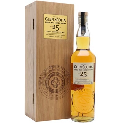 格蘭帝25年單一麥芽蘇格蘭威士忌 Glen Scotia Aged 25 Years Campbeltown Single Malt Scotch Whisky 700ml